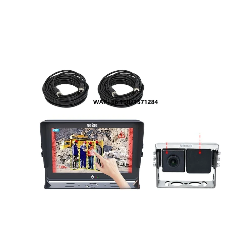 Factory Customized  Waterproof AI  Split Screen 24 GHZ Millimeter Wave Radar Sensor Car System