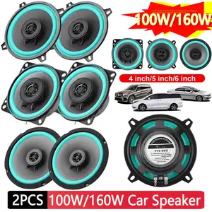 Subwoofer koaksiyel Hi-fi araç sesi, otomotiv, müzik için dahili stereo hoparlör, genellikle tamamlandı, 12 v'a kadar, 4 Satışta ilk 10 bir çift hoparlör, 5 inç no. 2