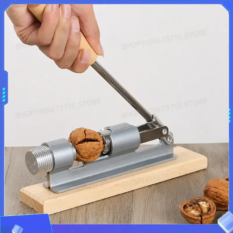 for Nutcracker Heavy Duty Walnut Cracker Almond Tongs Hazelnut Pecan Sheller Kitchen Clamp Clip Tool for Crack Nuts