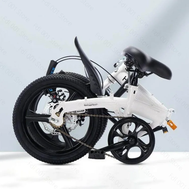 20-inch Gift Variable Speed Student Bicycle Men's and Women's Ultra-light Small Pedals  Wholesale Folding Bicycle