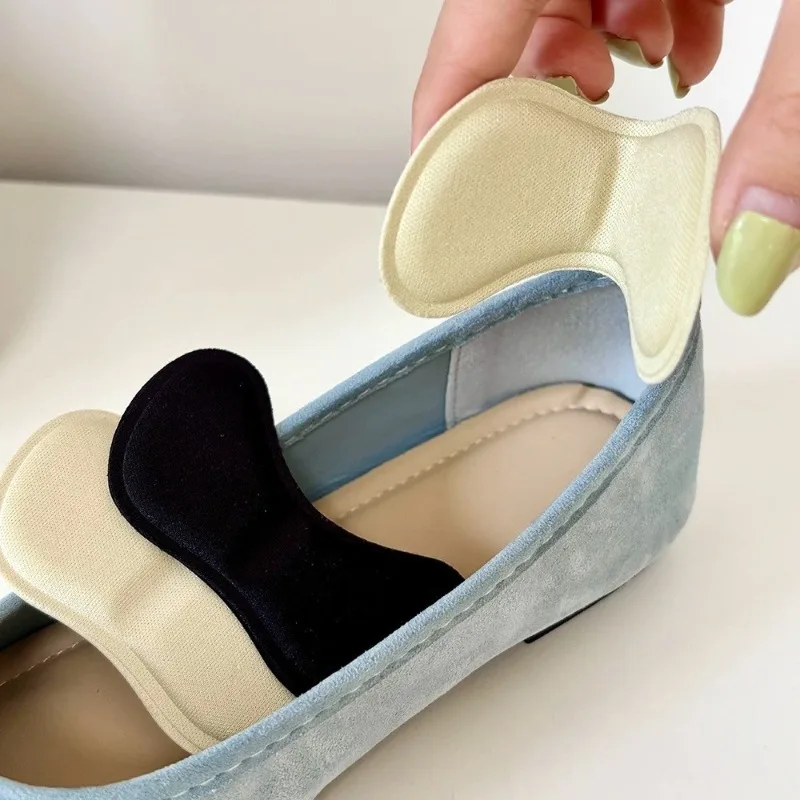 Self-stick Sponge Heel Grips Soft Comfort Anti-wear Heel Cushions Reduce Rubbing Foot Care Accessories for High Heels Sneakers view 2
