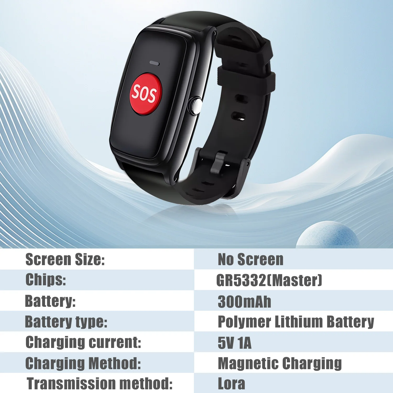 VS100 Lorawan Gateway Bracelet BT Calling AMOLED Screen Healthy Sports Tracking GPS Position Lora Smart Watch Lady 2 Smart Watch