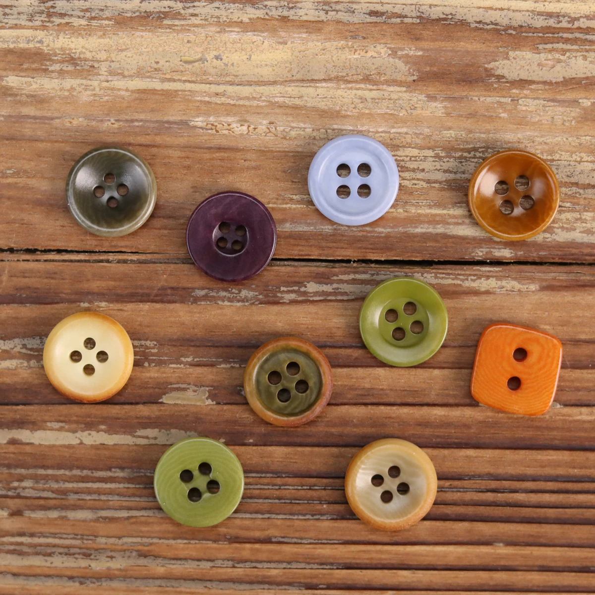 12pcs Colorful ALL Nature Corozo Fruit BUttons Children Clothing Sewing Accessories Knitting Supplies Cutie Button Shirt 11.5mm