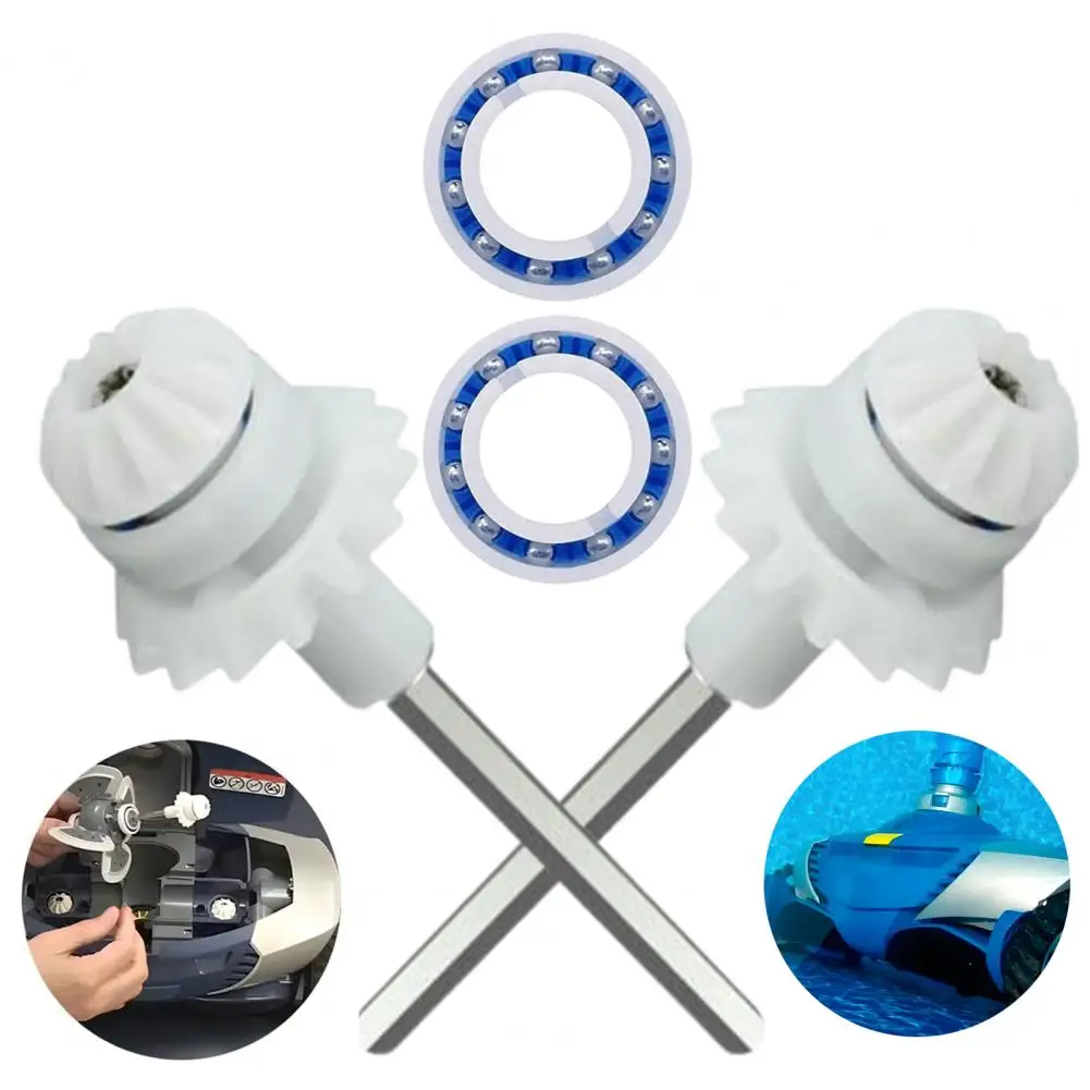 Pool Cleaner Shaft Swimming Pool Cleaner Drive Shaft Assembly Engine Wheel Bearing Replacement Parts for Zodiac Mx6 Mx8 Mx6el