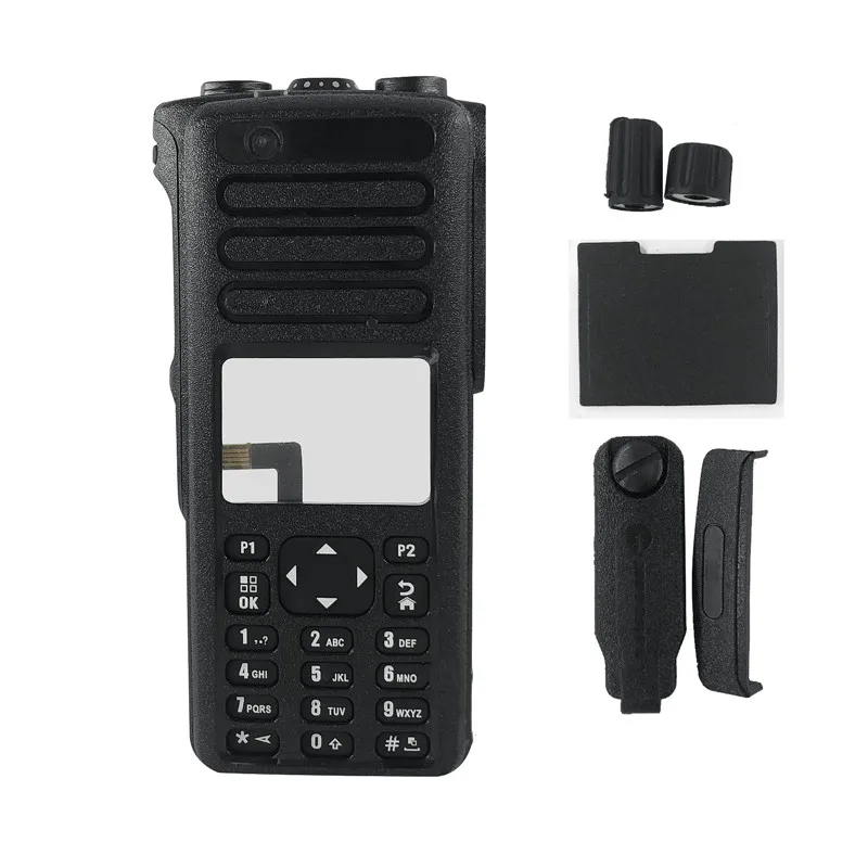 Walkie Talkie Ersatz Reparatur gehäuse mit Lautsprecher LCD elektronisch und flexibel für dgp8550 dp4801 xpr7550 Funkgerät