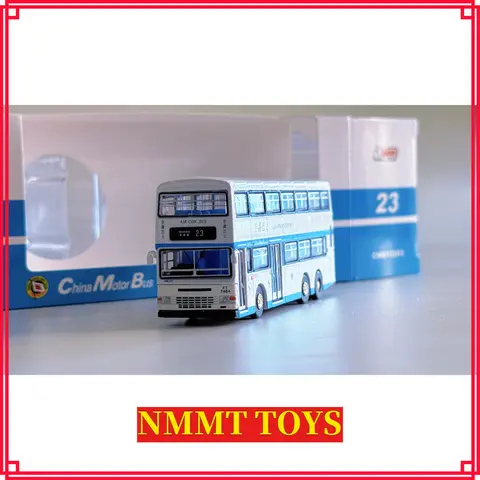 1:120 Hong Kong Giant Dragon Dennis 11-Meter Air-Conditioned Bus Alloy Model Retro Commemorative Edition