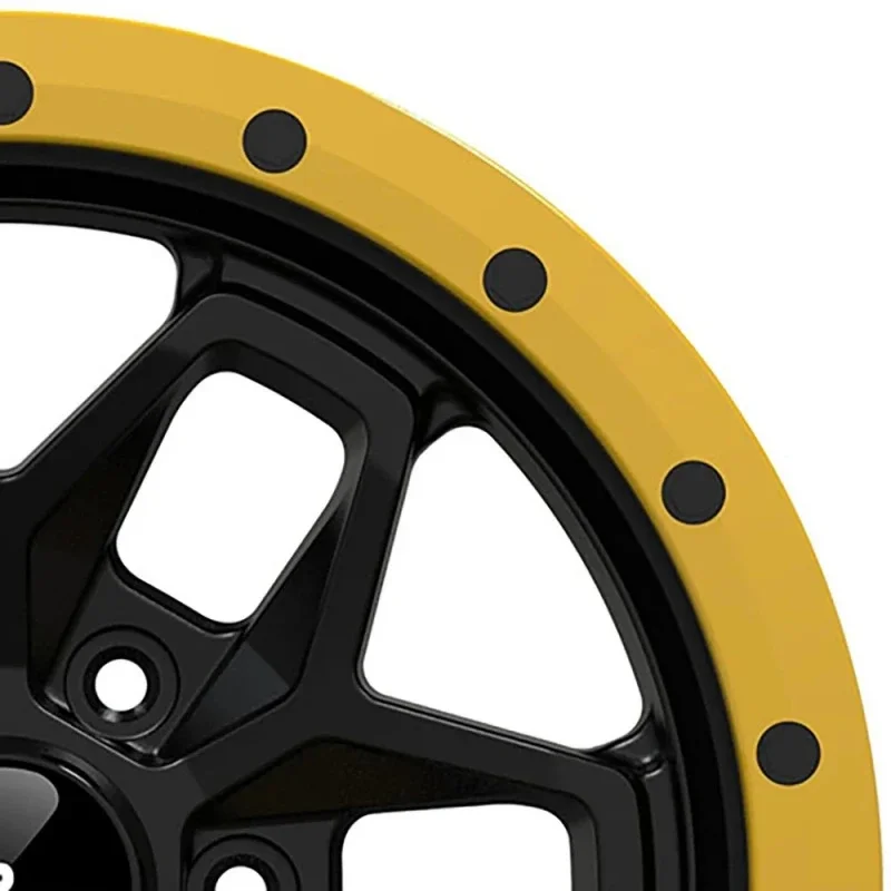 Rugged‑Spec Forged Alloy 4X4 Beadlock Off‑Road Wheels 18X8.5 Inch Custom 6X139 Rims For Off‑Road Passenger Vehicles Car Accessor