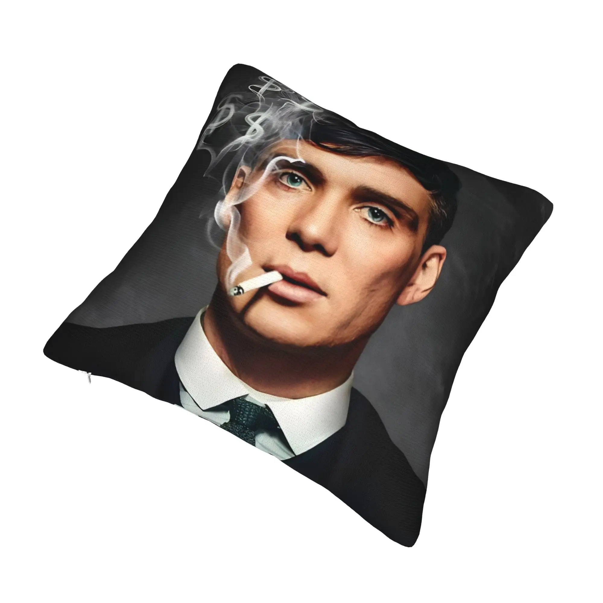 Decorative Pillow Cover Tommy Shelby Peakys Blinders Accessories Home  Pillow Case Cover Zippered Multi-Size