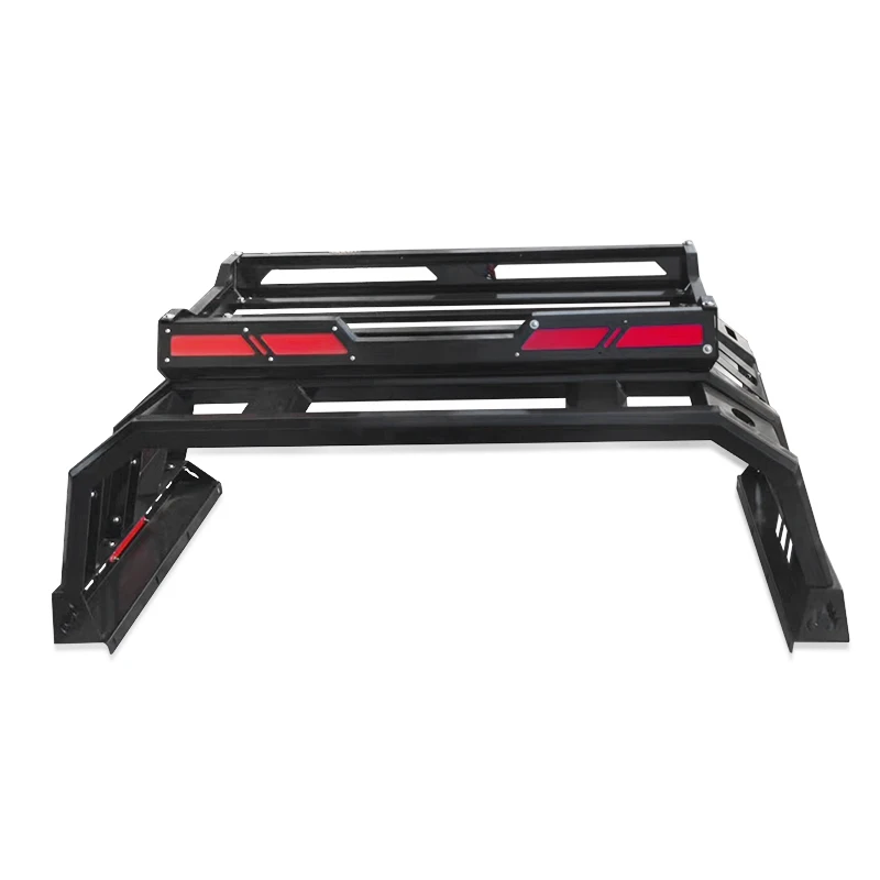 

Factory Hot Selling High Quality Pickup Truck 4x4 Black Steel Roll Bar Auto Accessories Roll Sport Bar for Hilux Revo