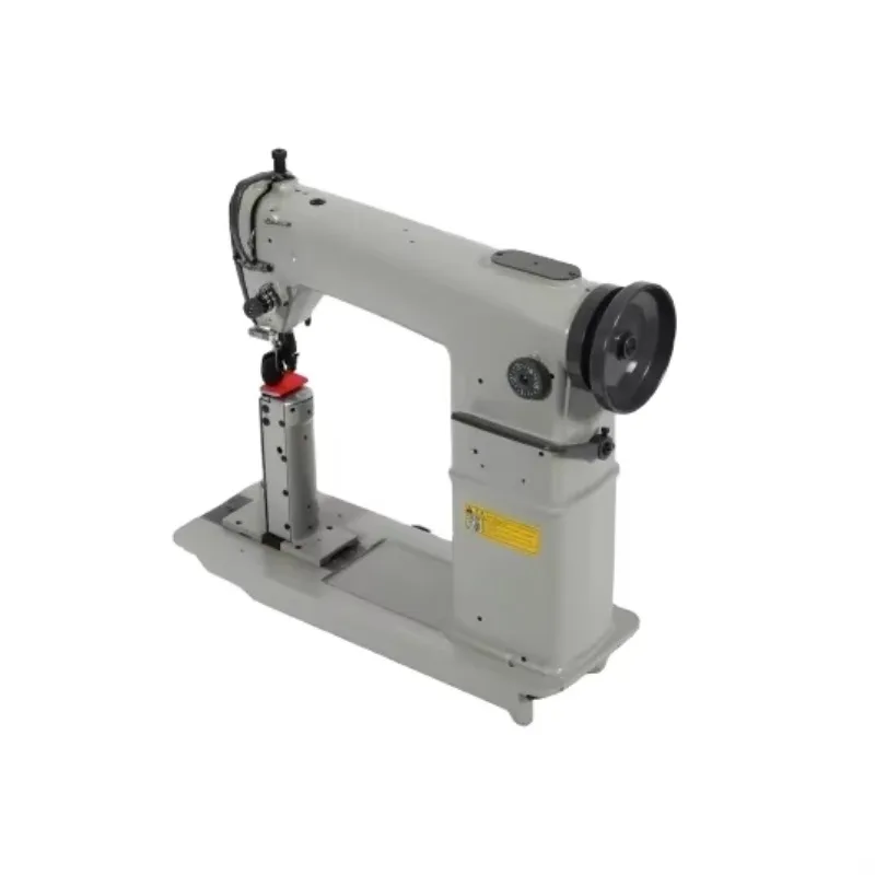 Mesin Jahit Industri 810 Jarum Tunggal Model Post-Bed dengan Roller Foot, Mekanisme Pengumpanan Manual, Jahitan Lock Stitch untuk Penggunaan Rumah Tangga, Motor Baru