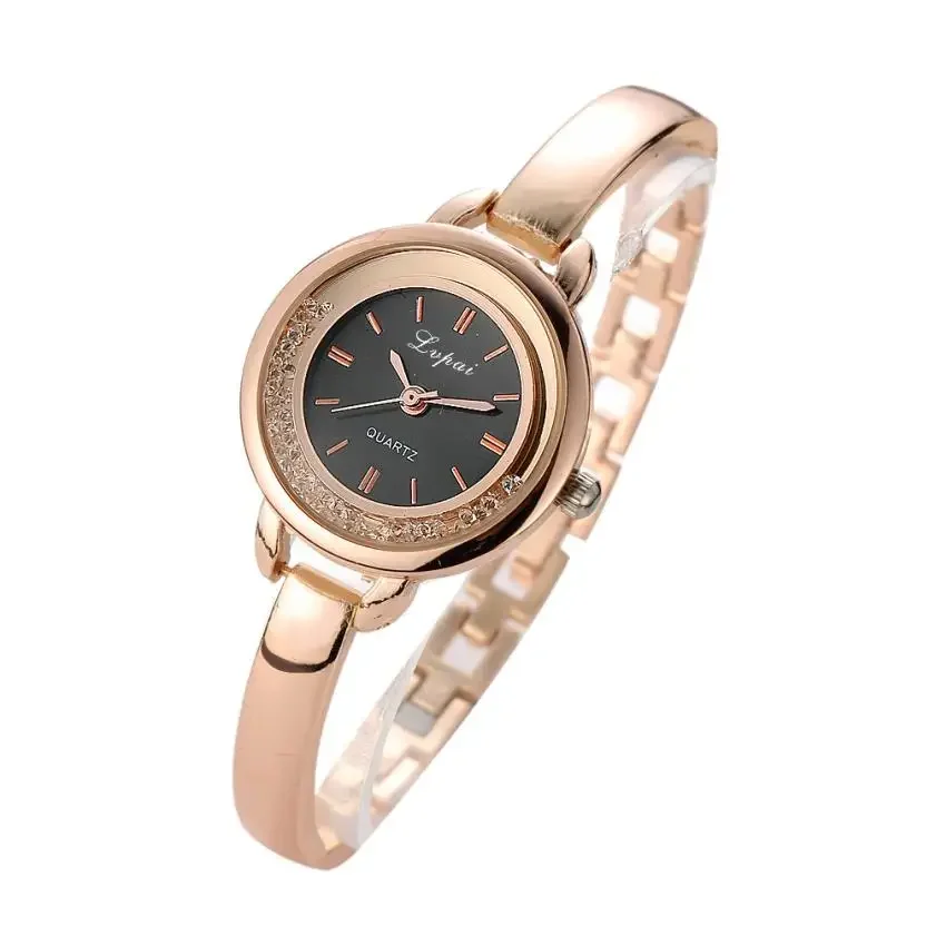 Classic Women Watch Fashion Ladies Watches Women Unisex Stainless Steel Rhinestone Quartz Wrist Watch