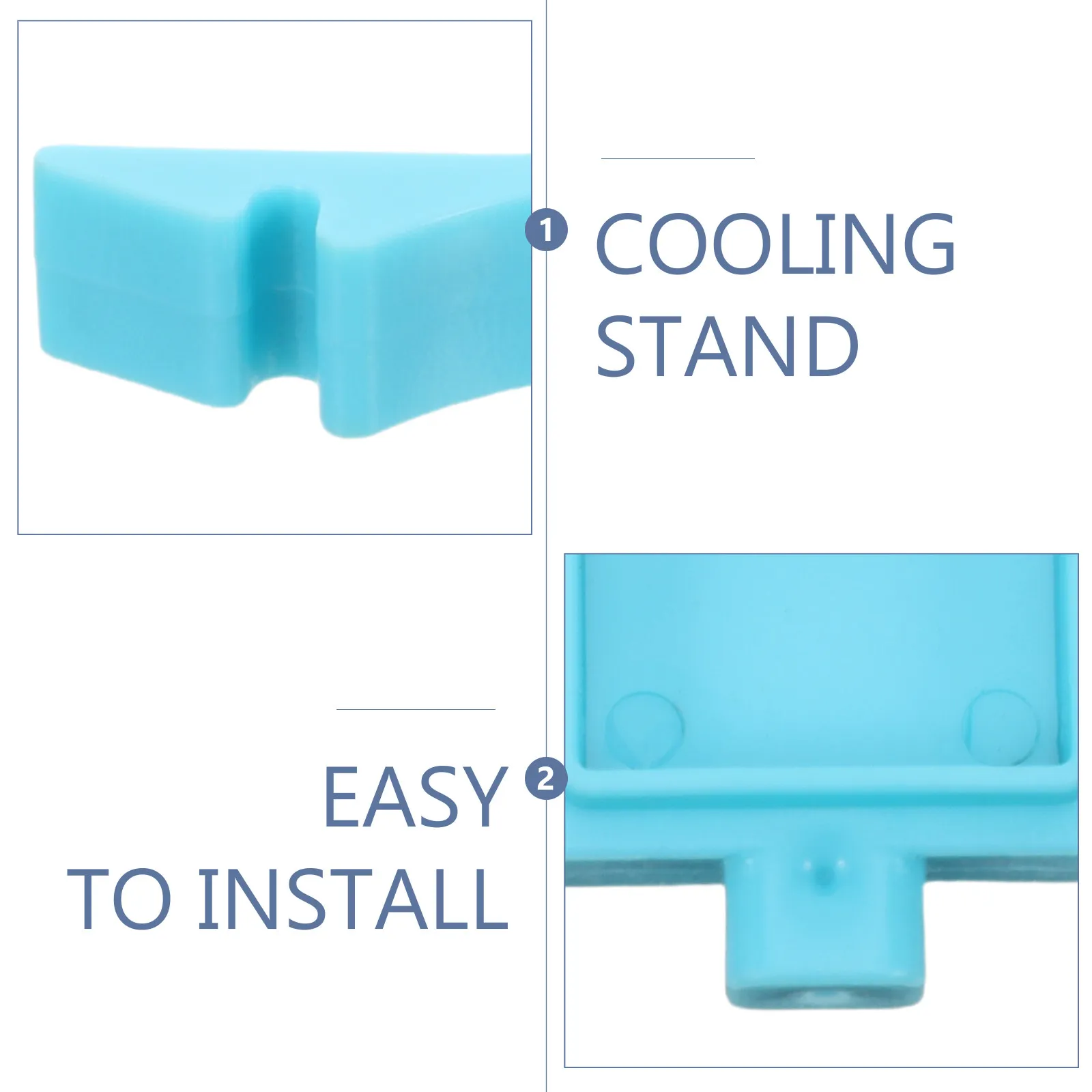 

12Pcs Cooling Rack Stacking Supports Bakeware Vertical Clips Space-Saving Pan Separator for Even Cooling Baking Trays Kitchen