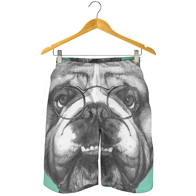 

Шорты мужские с 3d принтом уродливых животных, Повседневная Уличная одежда для отдыха, Короткие штаны с мультяшным рисунком, летние быстросохнущие плавки
