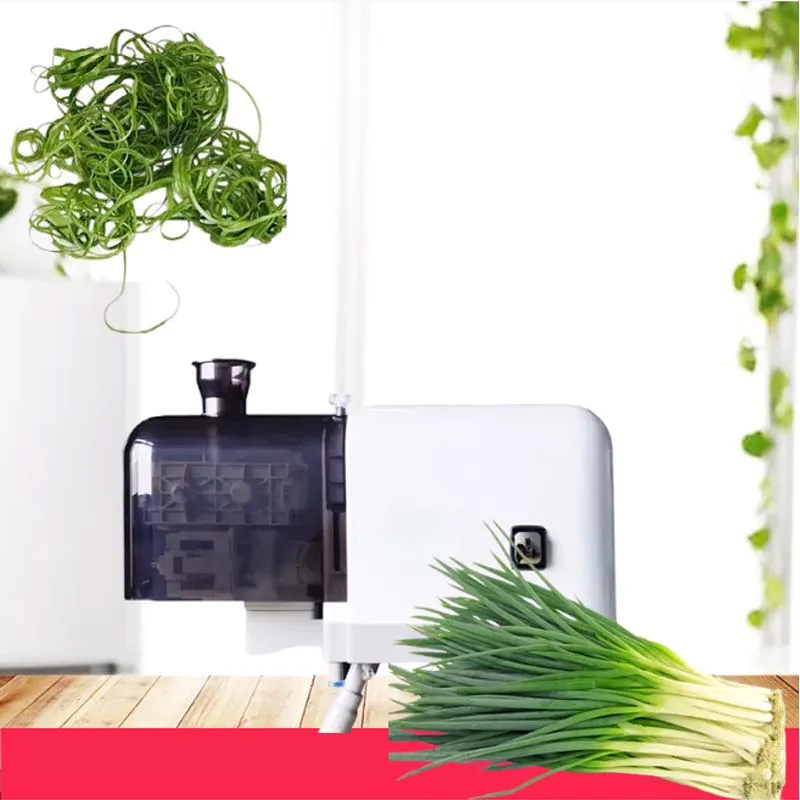 

Electric Green Onions Cutter Shredder Cutting Machine Scallion Chopper Shredded Spring Onion