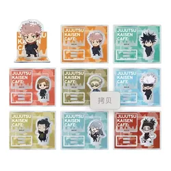 Anime Yuji Satoru Maki Nobara Megumi Game 2 Acrylic Stand Doll Mini Figure Model Plate Cosplay Toy for Gift
