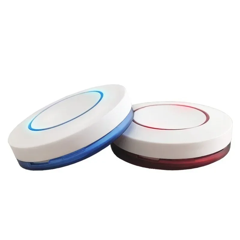 Bezprzewodowy pilot zdalnego sterowania 6V 433MHz, 1 przycisk, okrągły przełącznik zdalnego sterowania, możliwość montażu chipu EV1527, typ uczenia się.