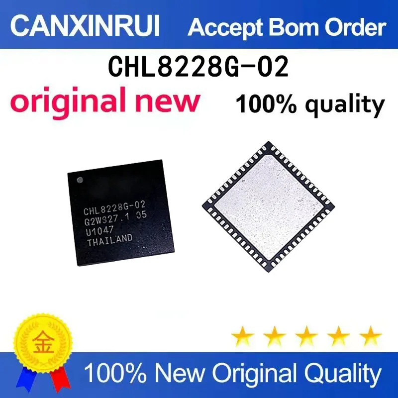 

(5-100 PCS) Brand new original CHL8228G-02 CHL8228G-O2 QFN spot chip IC