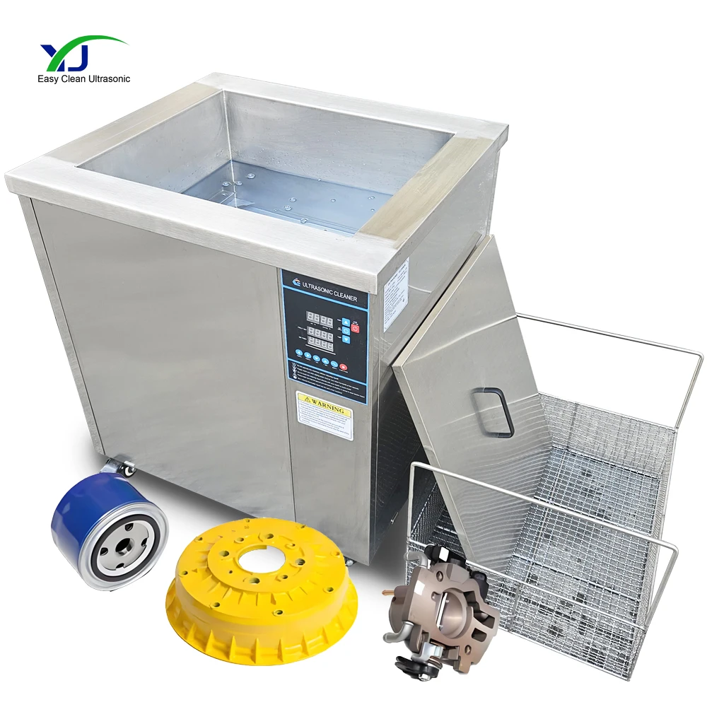 Industrial 135L Digital Ultrasonic Bath Ultrasonic Cleaning Machine for Engine Block Metal Parts with Timer Heater