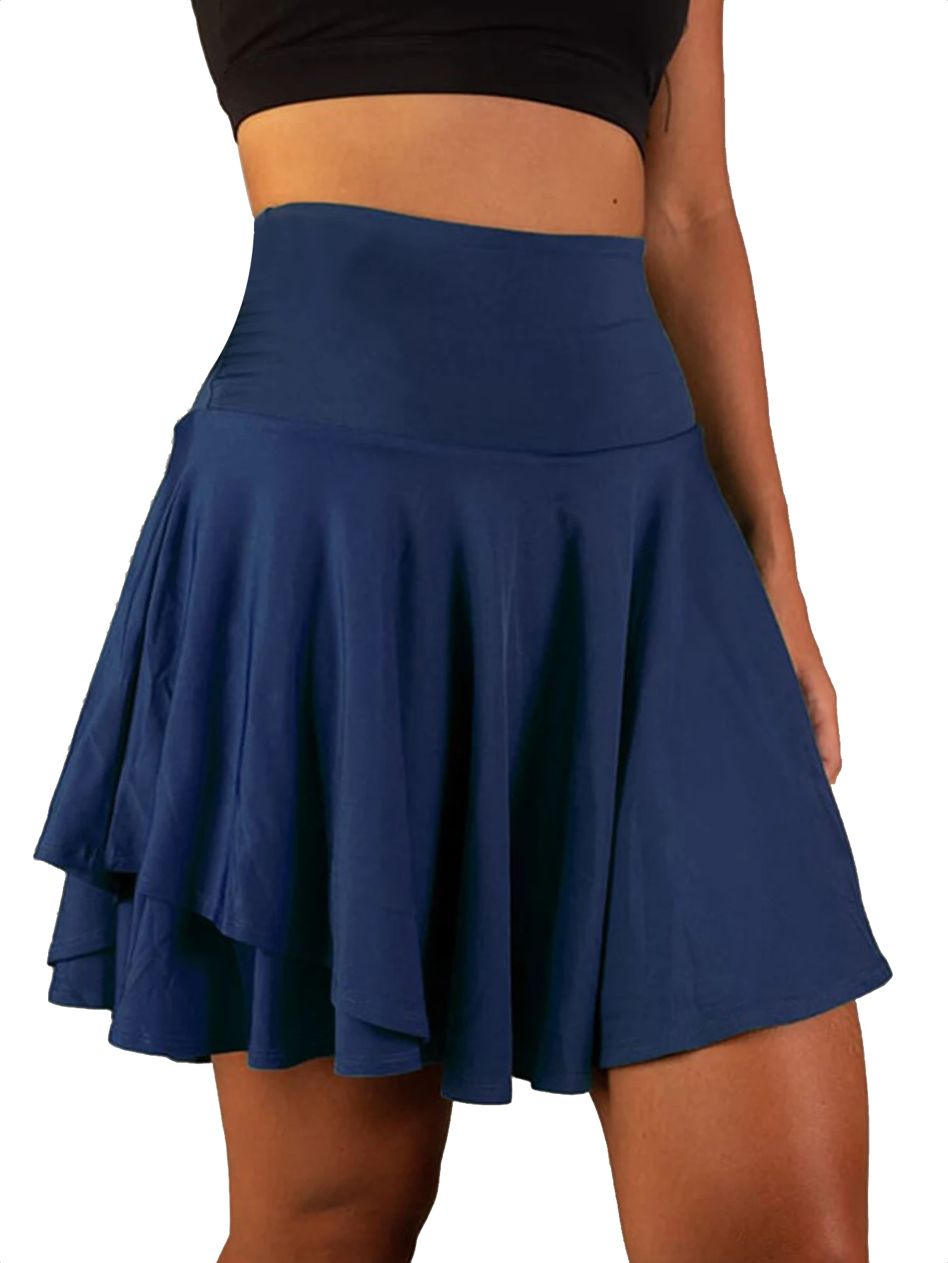 

Women Skirt Pleated Sports Yoga Skirt Women High Waist Tennis Golf Workout Sports Skirts Pants For Outwear
