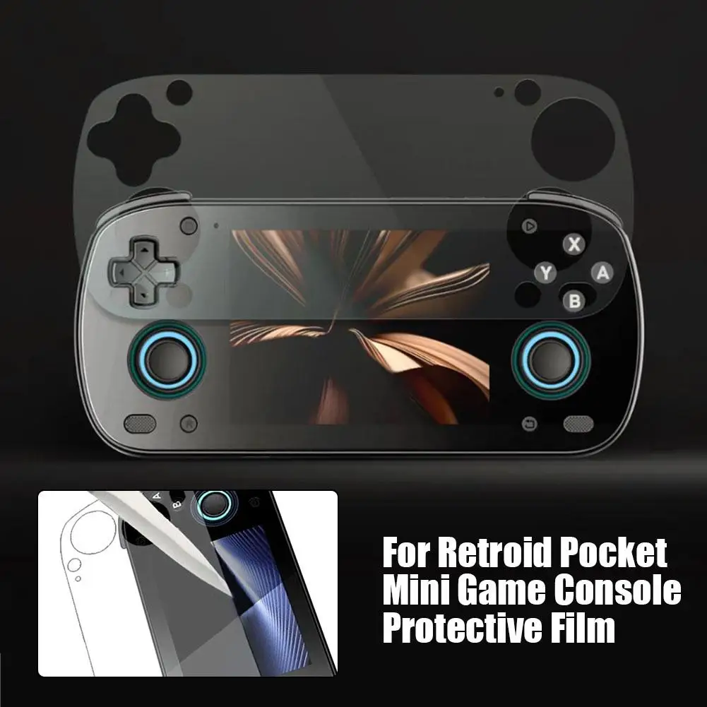 For Retroid Pocket Mini Gaming Console Protective Film Film Tempered Film High-definition Handheld RPMINI S2G8