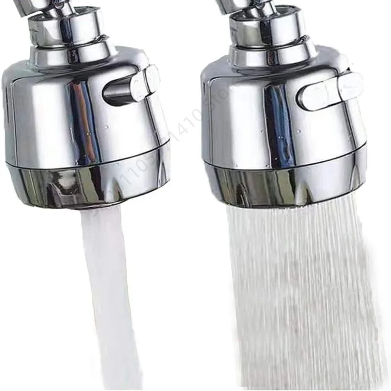 New Water Tap Nozzle 360 Rotation Faucet Sprayer 2/3 Mode Kitchen Faucet Extender Aerator Splash Bubbler Kitchen Accessories