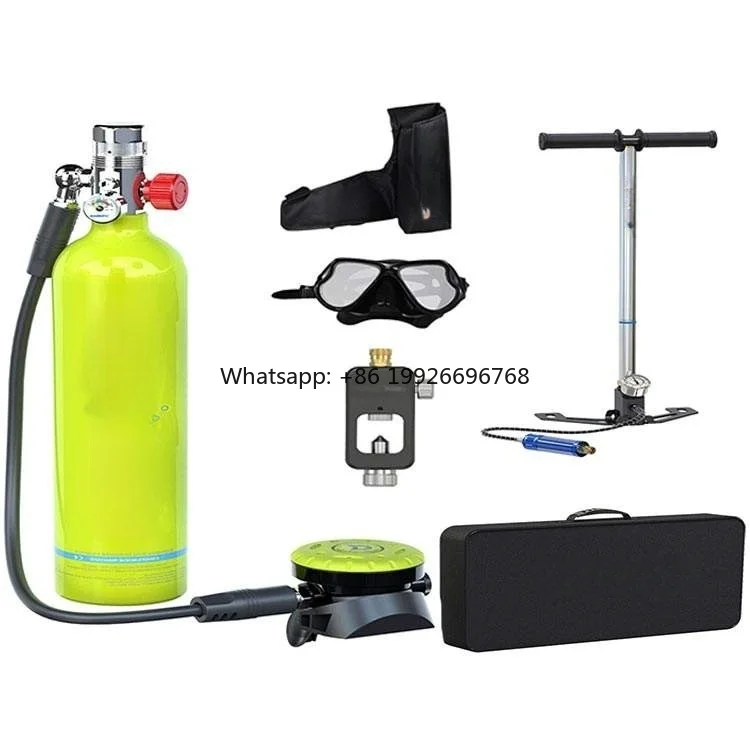 

Mini Scuba Diving Equipment Kit with Spare Oxygen Tank 20-25 Minute Dive Swim & Dive Gear Accessory Set factory