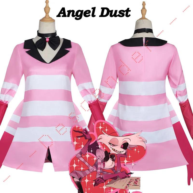 Hazbin Hotel Full Role Cosplay Alastor Charlie Morningstar Cosplay Children Costume Lucifer Vox Cosplay Full Set Uniform Outfits