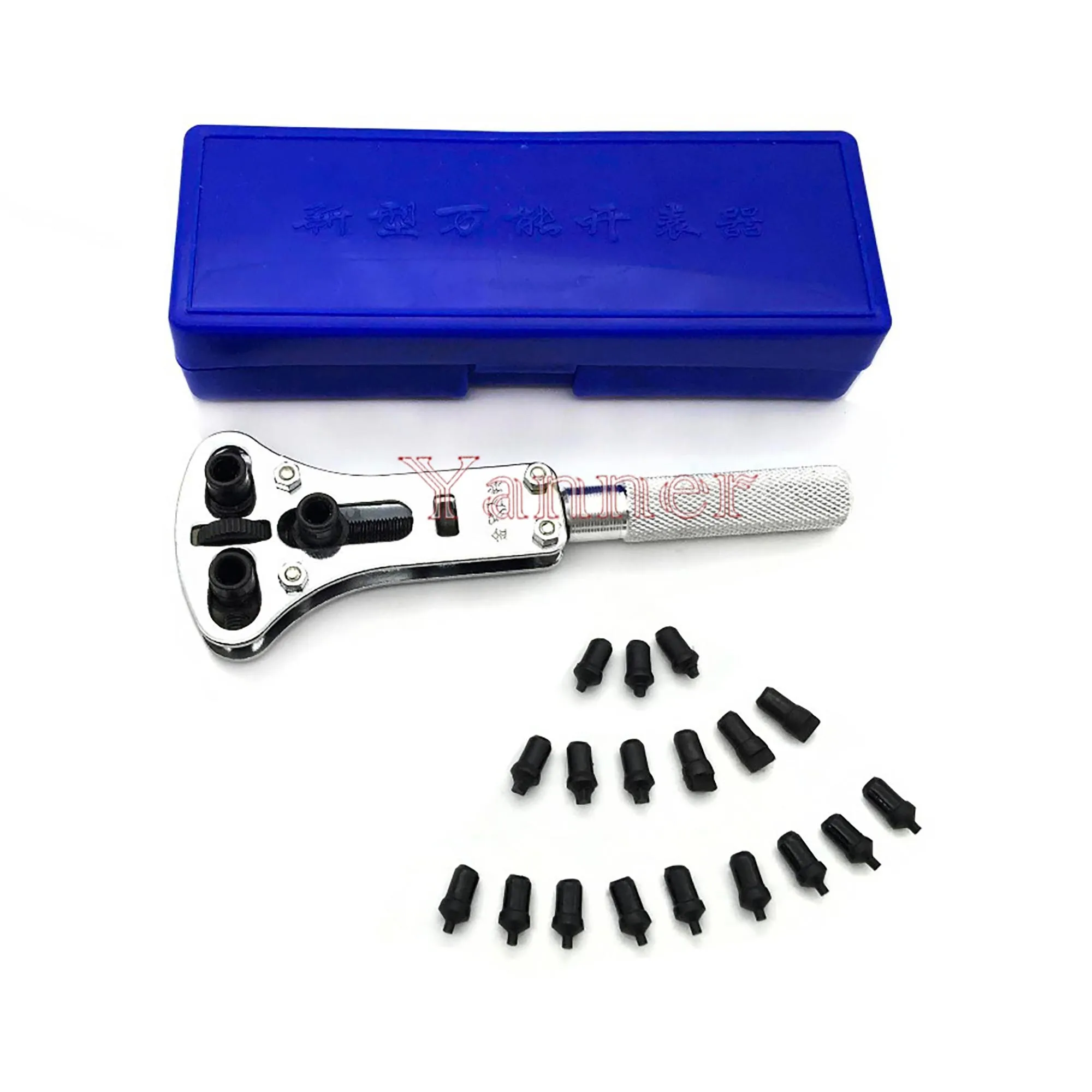 Jaxa Style Professional Watch Case Opener Tool Kits Watch Repair Tool Kits for Watchmakers Changing Battery