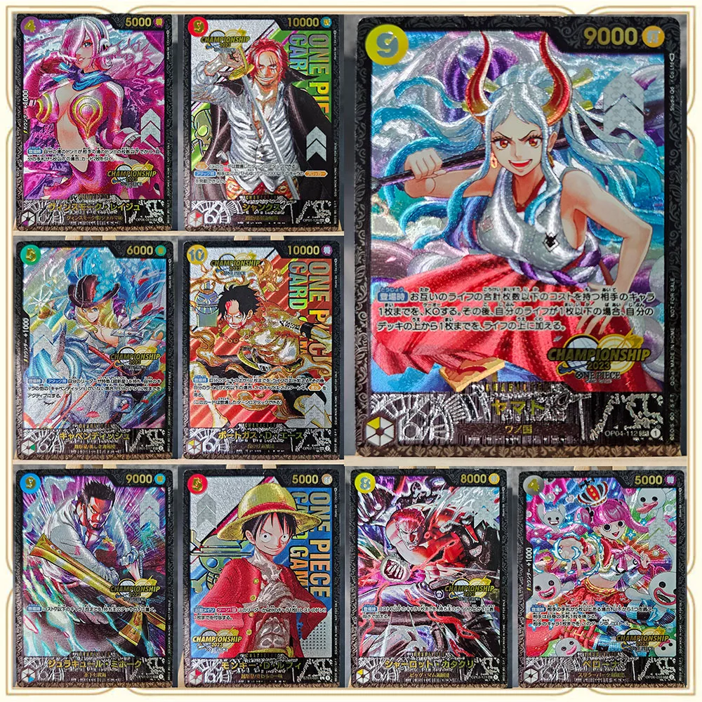 

Anime One Piece DIY ACG Boys Games Toys Collectible Cards Christmas Birthday Gifts Board Game Boa Hancock Perona Nami Yamato