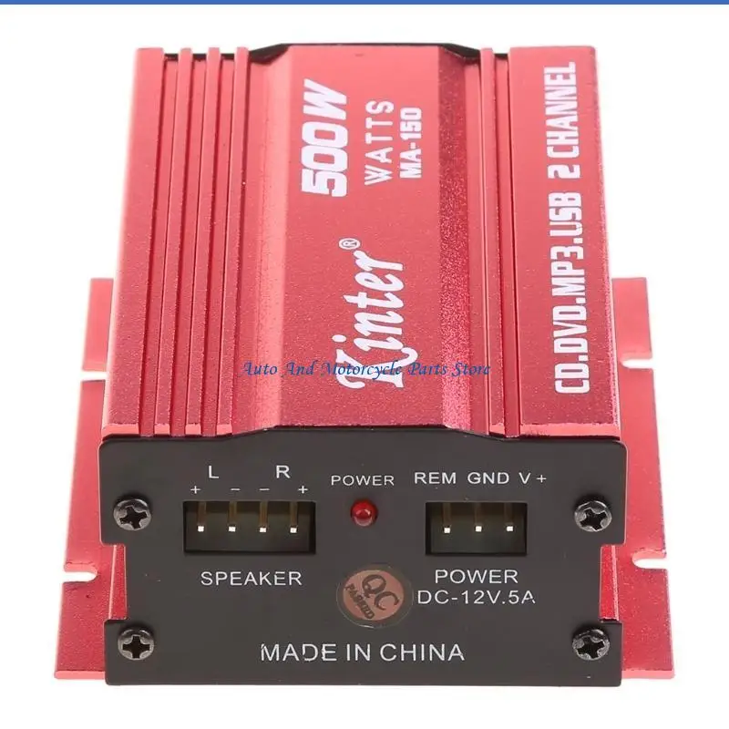 Immagine 3: P9FD Amplificatore subwoofer stereo Hi-Fi 36W a 2 canali per auto e