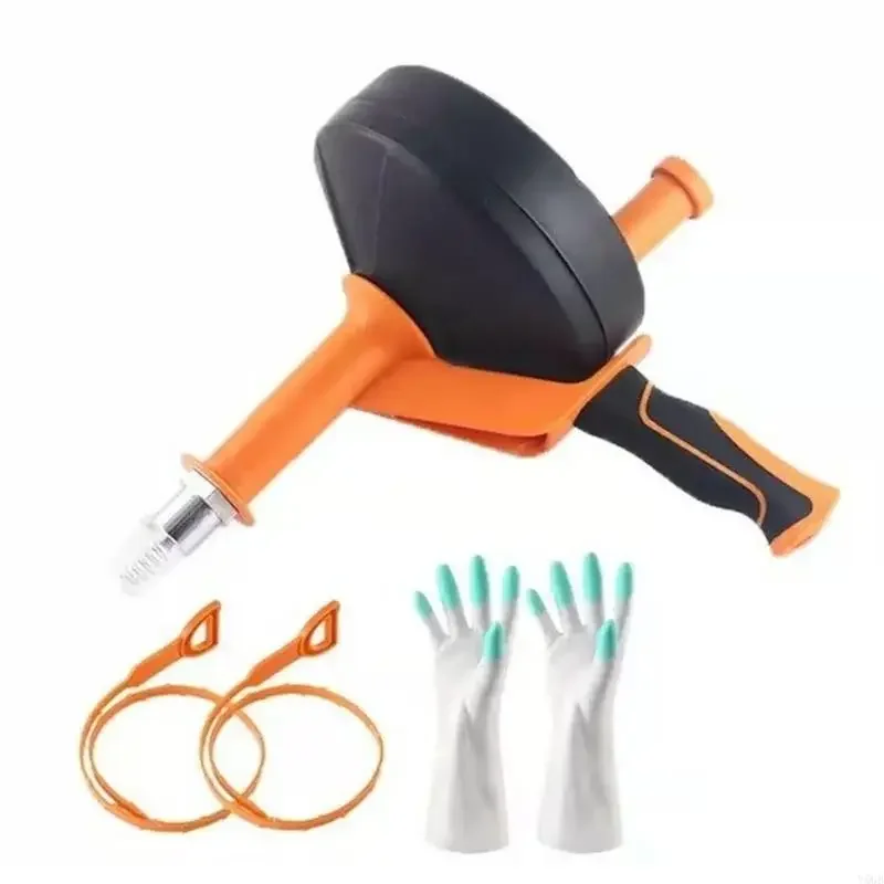 Manual Drain Augers Featuring Durable Flexible Spring Design For Bathroom Kitchen Sink Clogged Pipe Cleaning Y5GB