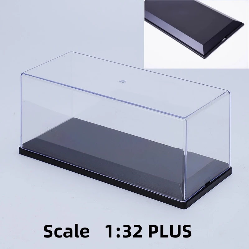 10 Size 1/87 1/64 1/43 1/32 1/24 1/18 Clear Acrylic Car Model Display Box Dust Cover Pre Made Box Diecast Professional Storage