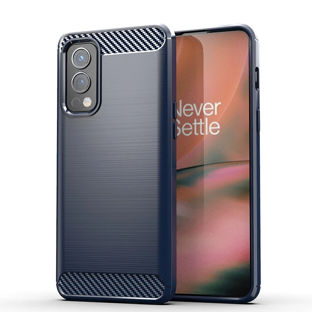 OnePlus Nord 2 Nord2 DN2101 DN2103 Case Rubber Silicone Carbon Fiber Cover For OnePlus Nord 2 5G Back Case For Nord 2 Nord2