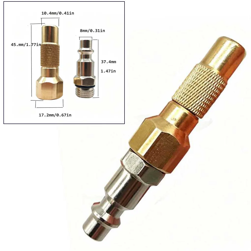 Brass Screw Connector G1 4 Quick Connector For Workshop Air Tools Quick Twist Air Nozzle Connector Air Compressor Nozzle