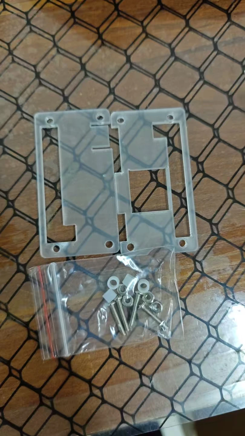 Zero Acrylic Raspberry Pi  Case 3 Colors Box Shell Transparent Black Blue Acrylic Enclosure Clear Box for RPI Zero