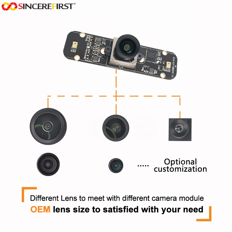 Oem 1080P Hd 8mp Imx415 Starlight Sensor 4K Fisheye Usb Cammera Module Autofocus Ingebed Ai Menselijke Detectie Ip Cammera Usb Mod