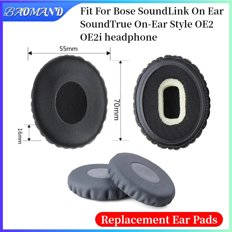 

Earphone pads For Bose SoundLink On Ear SoundTrue On-Ear Style OE2 OE2i replacement Earpads headphones Earmuffs Memory Covers