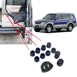 11 Pieces Door Buffer for Pajero V70 MR473472 Bump Pad Rubber Fit To Montero V90 Shock Dampers for Shogun V60 V80 2000-2021