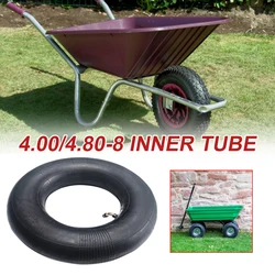 1 Pcs 4.80/4.0-8 Inner Tube Rubber Tire for Scooter, Carousel, Trolley Tr87 Mowers, Hand Trucks, Wheelbarrows, Carts and More