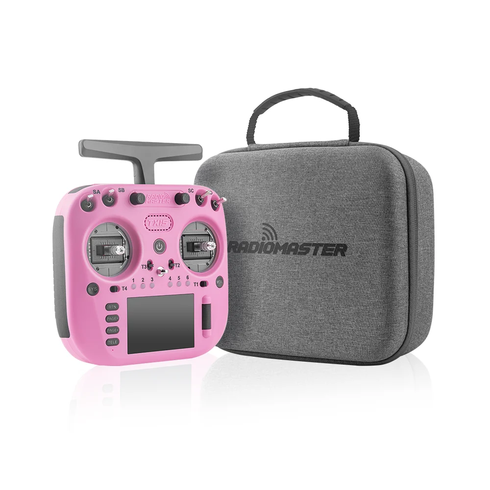 Radiomaster TX15 16-канальный 3,5-дюймовый сенсорный экран IPS V5.0, радиоконтроллер Hall Gimbals, встроенный гироскопический микрофон ExpressLRS