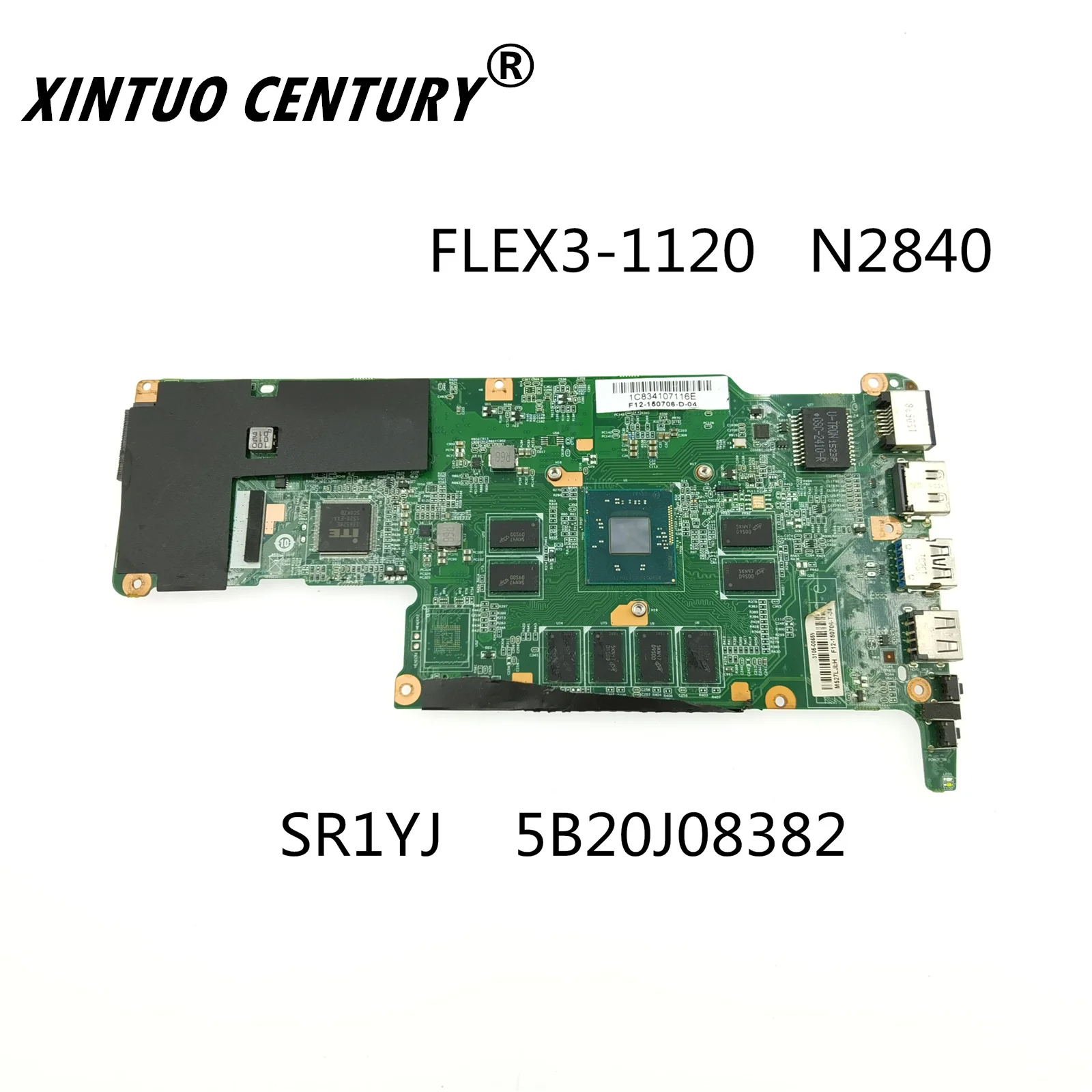 

5B20J08382 NEW FOR LENOVO FLEX3-1120 MAINBOARD, YOGA 300-11IBY MAINBOARD ,ONBOARD N2840.4GB RAM