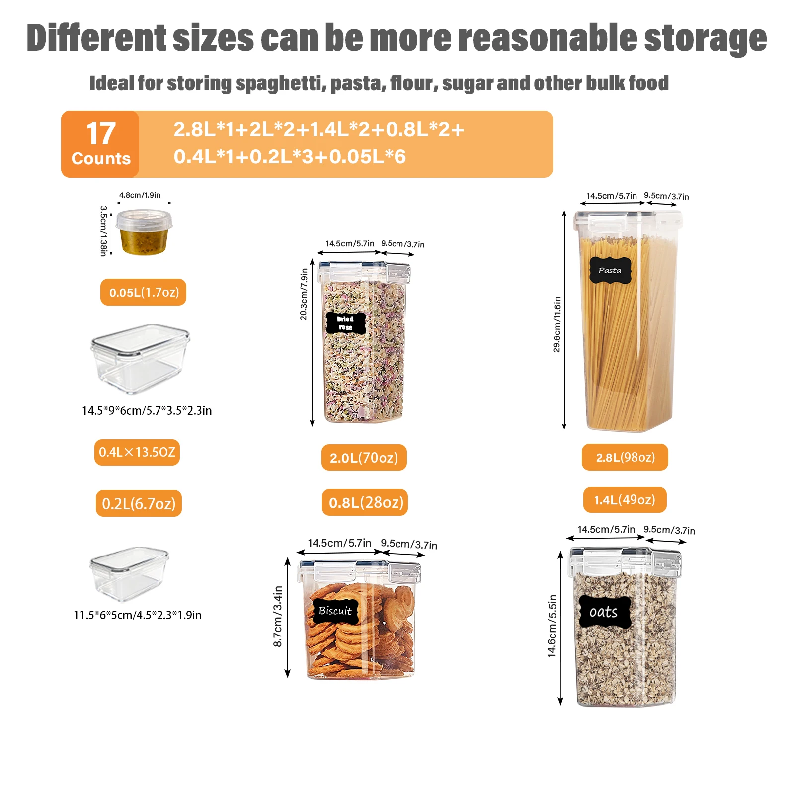 Airtight Storage Container Set 2
