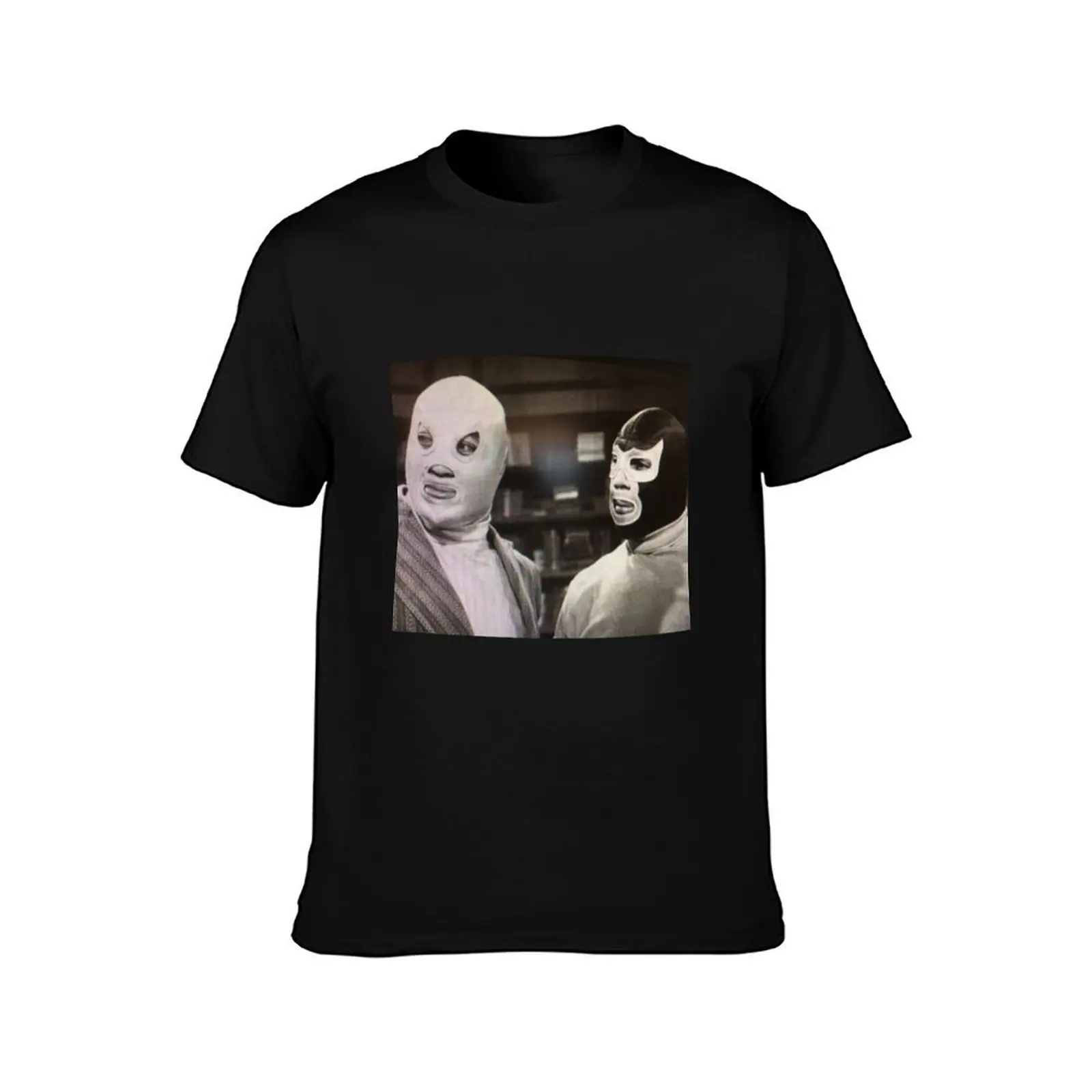 El Santo y Blue Demon T-Shirt Outdoor Activity Sports T-Shirt
