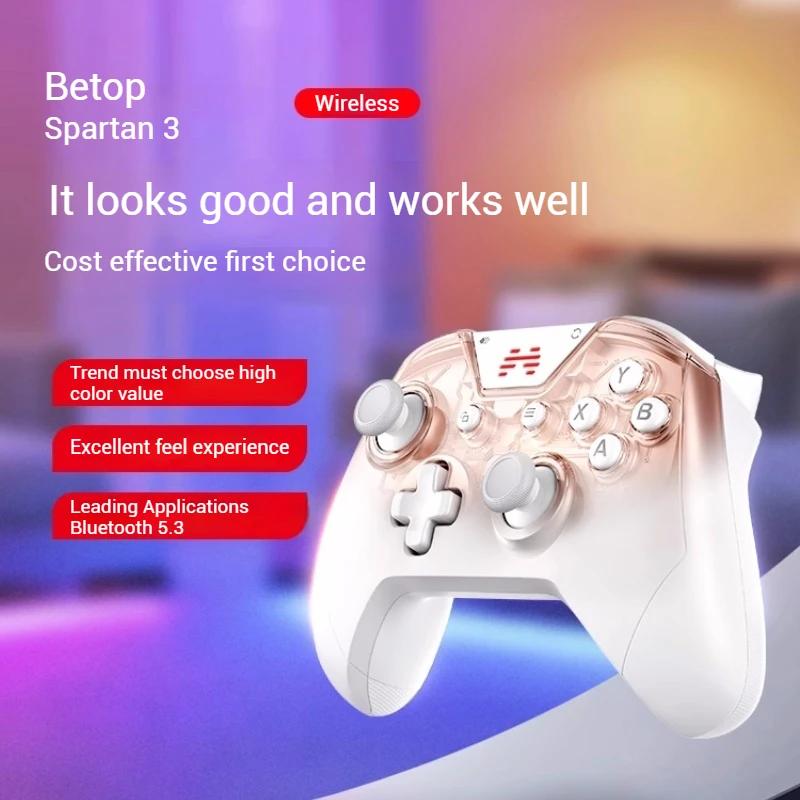 Betop Spartan 3 Gamepad controller Original Wireless Bluetooth Game Controller support Switch Team PC TV Car Mechanical Handle