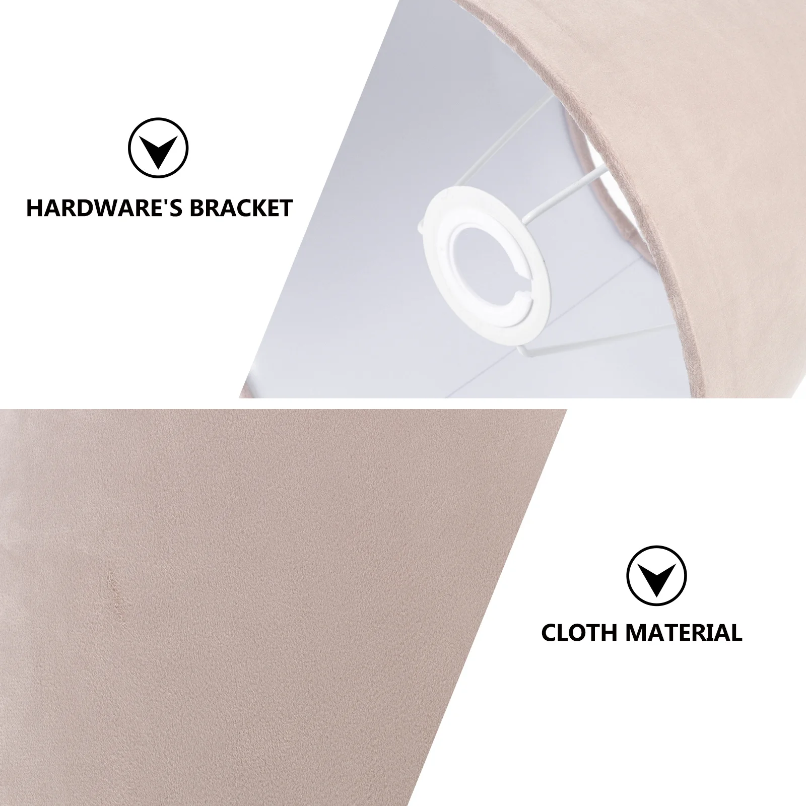 

1Pcs Cloth Lampshade Creative Simple Light Cover for Table Lamp Bedroom Living Room Decoration Home Lampshade Table Light Cover