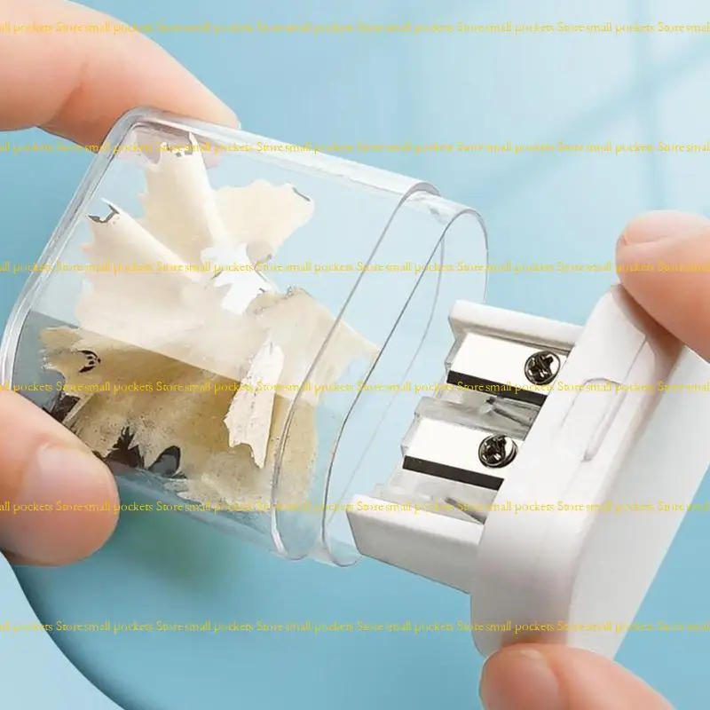 R1WD Double Hole Pencil Sharpner Manual Pencil Sharpner Sharping Tool.