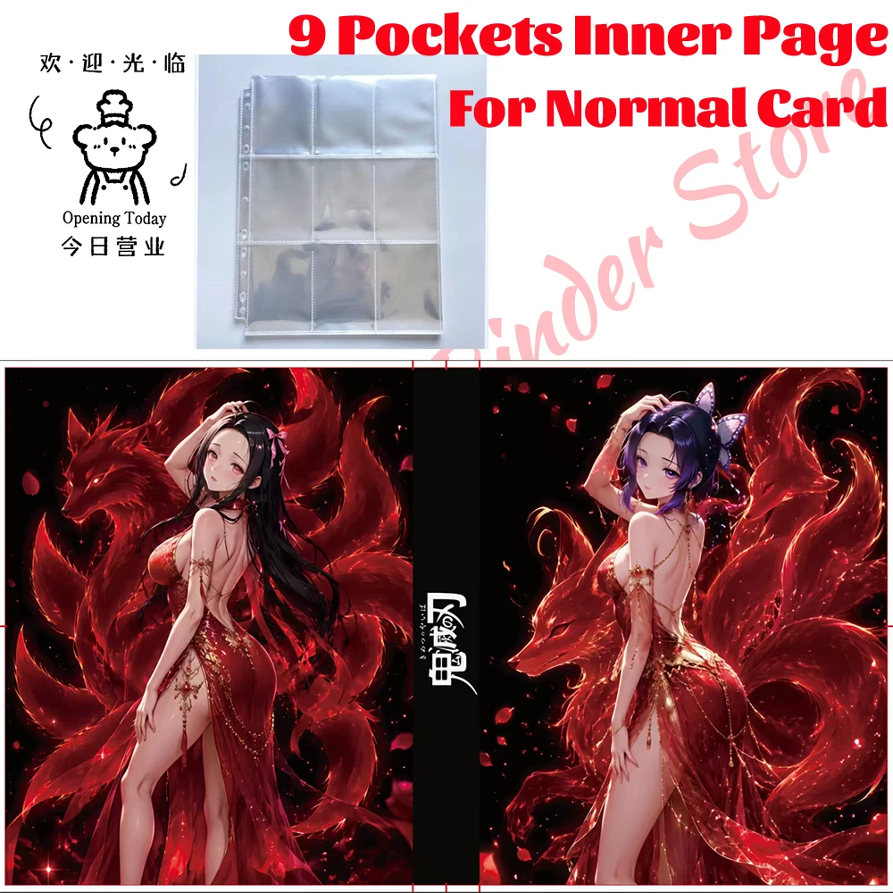 Newest Daki And Mitsuri Card Binder Various IPs Large Capacity DIY Album Cover Customization with Pictures Exclusive Gifts