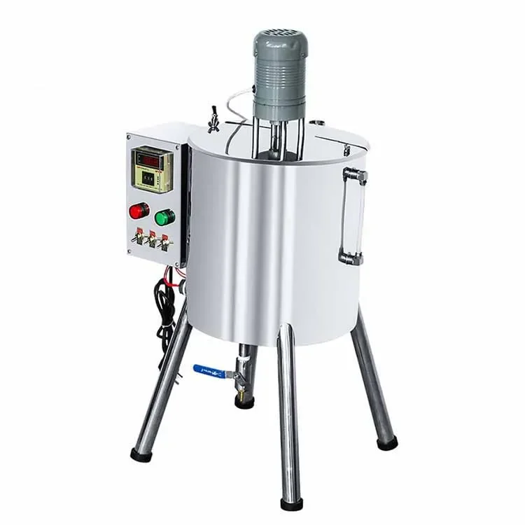 

REX-C700JYD Factory Single Head Heater Mixer Dispenser Semi Automatic Small Volume Lipstick Filling Machines Bottle Honey Filler