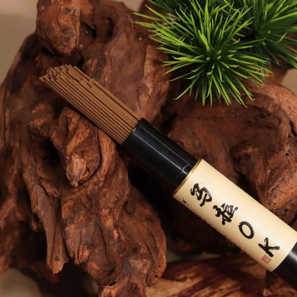 Traditional Agarwood Incense Sticks For Interior Home Aromatherapy Peaceful Meditation Environment Relaxing Fragrance