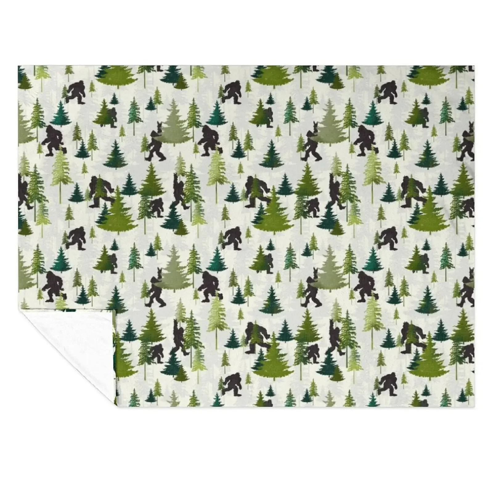 

Hide and Seek with Bigfoot Throw Blanket decorative sofa bed Shaggy Luxury Throw Blankets